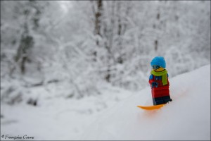 Dans la neige